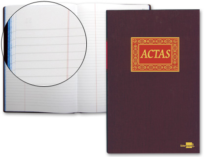 Libro de Actas Liderpapel Folio 100h